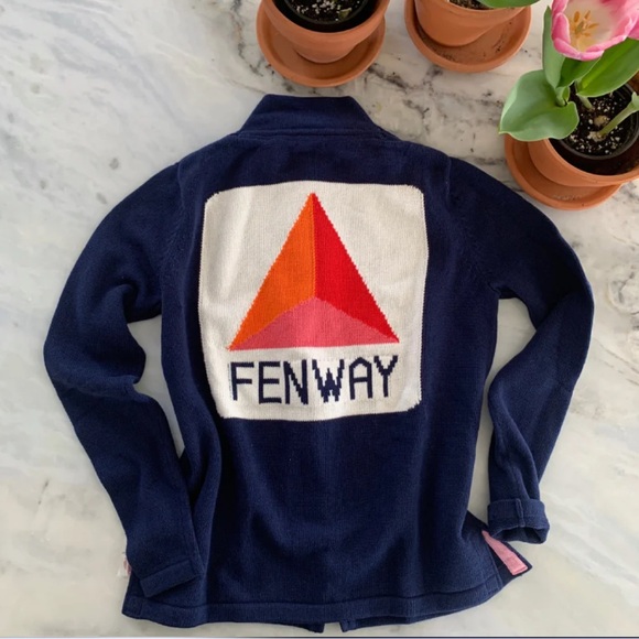FENWAY - Navy Sweater with Fenway Graphic XL - Picture 3 of 4